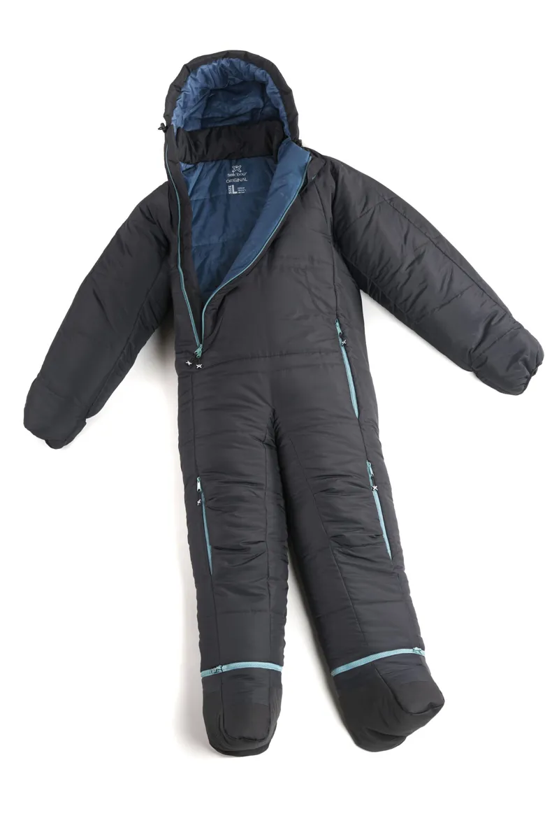 Selk Bag Original Recycled Sleeping Bag Suit - Black Light